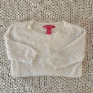 Catherine Malandrino White Sweater Top